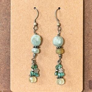 SEMI-PRECIOUS STONE EARRINGS